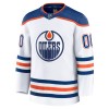 Maillot de Hockey Edmonton Oilers Personnaliser Fanatics Premium 2024-25 Blanc Extérieur - Homme
